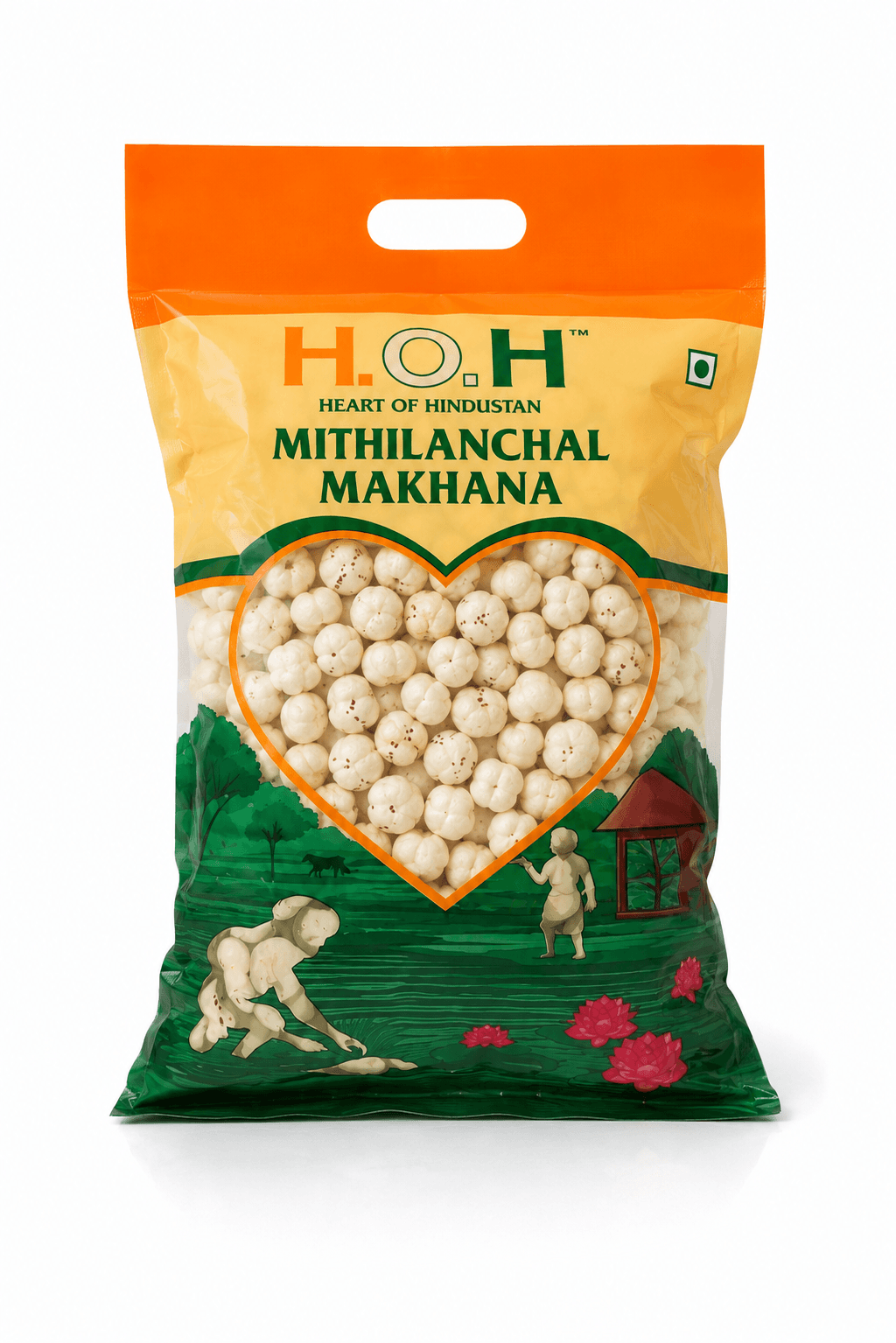 HOH Mithilanchal Makhana pack front